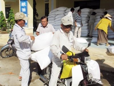 Cấp phát hơn 3.874 tấn gạo cứu đói cho nhân dân vùng hạn Ninh Thuận