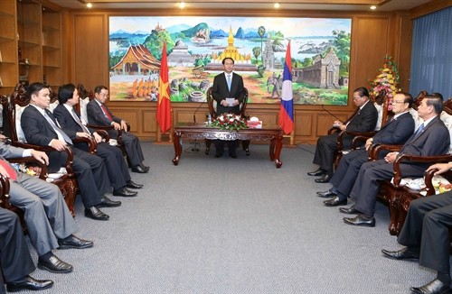 Chủ tịch nước Trần Đại Quang thăm tỉnh Champasak của Lào 