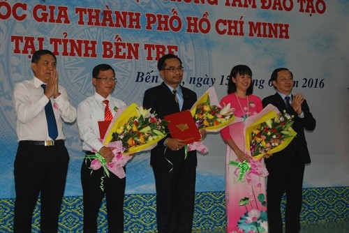 Đại học Quốc gia TP Hồ Chí Minh thành lập Trung tâm Đào tạo tại Bến Tre