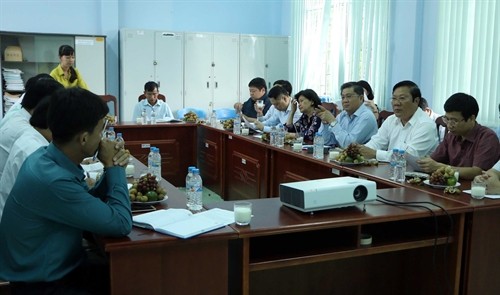 Đoàn giám sát của Quốc hội làm việc tại Sóc Trăng về nông thôn mới 