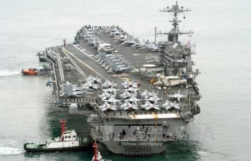 Hai tàu sân bay Mỹ hiện diện tại Biển Philippines