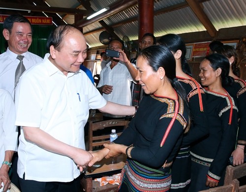 Thủ tướng Nguyễn Xuân Phúc làm việc tại Đắk Lắk 