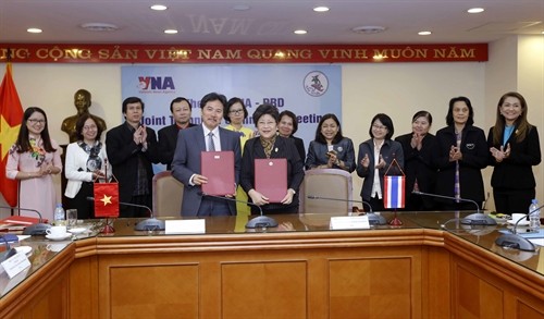 Thông Tấn xã Việt Nam và Cục Quan hệ Công chúng Thái Lan tăng cường hợp tác về truyền thông