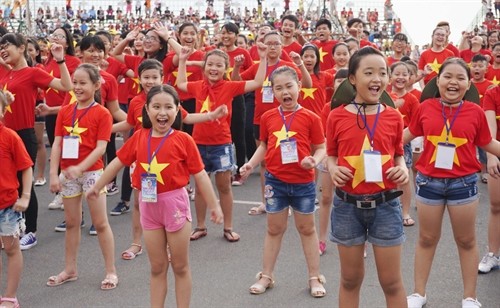 Xác lập hai kỷ lục Việt Nam trong Festival Nhà thiếu nhi toàn quốc lần thứ VI