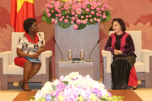 Chủ tịch Quốc hội Nguyễn Thị Kim Ngân tiếp Giám đốc Quốc gia Ngân hàng Thế giới tại Việt Nam