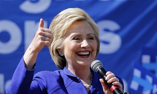 Bầu cử Mỹ 2016: Cựu Ngoại trưởng H. Clinton giành đủ số phiếu để trở thành ứng viên tổng thống