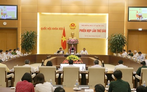 Phiên họp thứ sáu Hội đồng bầu cử quốc gia 