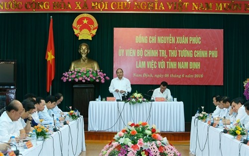 Thủ tướng Nguyễn Xuân Phúc: Xây dựng Nam Định xứng tầm trung tâm vùng Nam sông Hồng 
