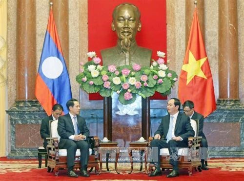 Lãnh đạo Nhà nước tiếp Bộ trưởng Bộ Ngoại giao Lào