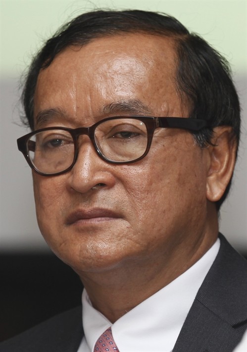 Tòa án Campuchia kết án thủ lĩnh đối lập Sam Rainsy tội phỉ báng
