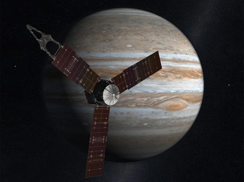 Tàu Juno tiến vào quỹ đạo Sao Mộc