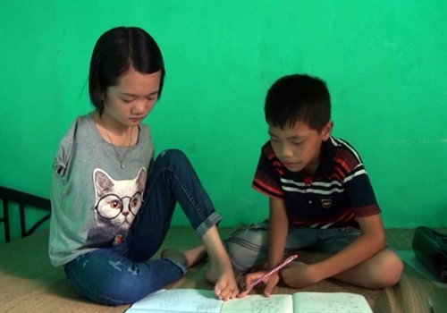 Nữ sinh khuyết tật ước mơ làm cô giáo ngoại ngữ