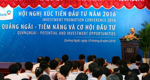 Thủ tướng Nguyễn Xuân Phúc: Quảng Ngãi cần tăng cường khả năng cạnh tranh trong xúc tiến đầu tư