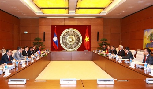 Thúc đẩy quan hệ hữu nghị, hợp tác giữa hai Quốc hội Việt Nam - Lào