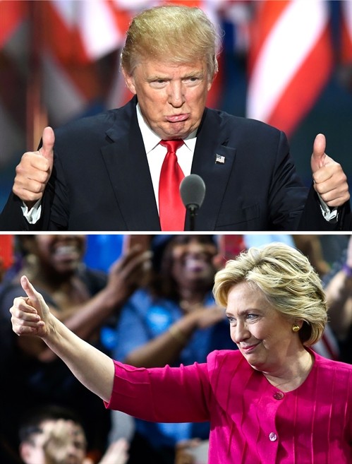 Bầu cử Tổng thống Mỹ 2016: Bà Hillary Clinton giành lại ưu thế trước đối thủ Donald Trump