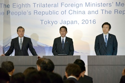 Nhật - Trung - Hàn hối thúc các nước tuân thủ Nghị quyết trừng phạt Triều Tiên của LHQ