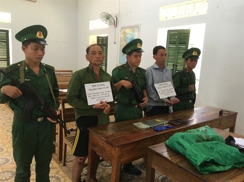 Bộ đội Biên phòng Sơn La bắt 2 đối tượng vận chuyển trái phép ma túy