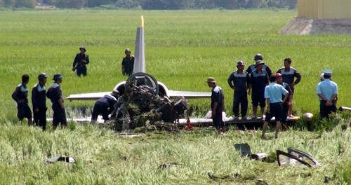 Máy bay quân sự gặp nạn khi bay huấn luyện tại Phú Yên