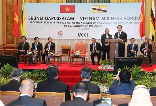 Hoạt động của Chủ tịch nước Trần Đại Quang tại Brunei