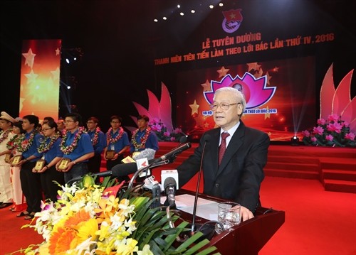 Tổng Bí thư Nguyễn Phú Trọng: Lan tỏa phong trào thi đua "Người tốt việc tốt" trong đoàn viên thanh niên