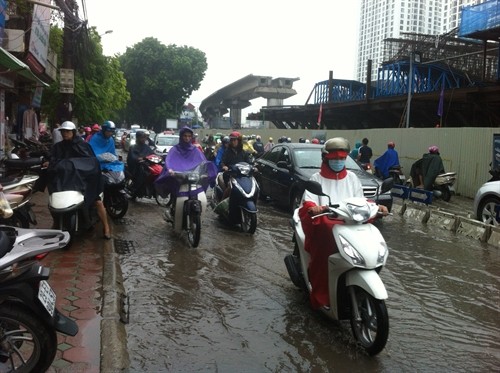 Hoàn lưu bão số 2 gây mưa trên diện rộng, Việt Bắc và Tây Bắc có mưa to đến rất to