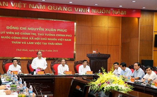 Thủ tướng Nguyễn Xuân Phúc: Thái Bình cần đẩy mạnh tái cơ cấu nông nghiệp