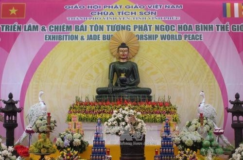 Đại lễ cung nghinh tượng Phật ngọc hòa bình thế giới tại Vĩnh Phúc