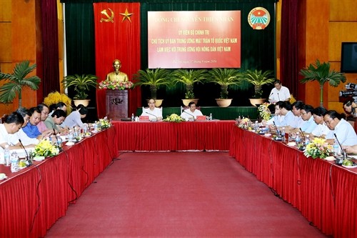 Chủ tịch Ủy ban Trung ương MTTQ Việt Nam Nguyễn Thiện Nhân: Phát triển mô hình hợp tác xã kiểu mới nâng cao thu nhập bền vững cho nông dân