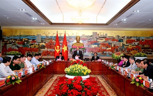 Thủ tướng Nguyễn Xuân Phúc thăm và làm việc tại Hải Phòng