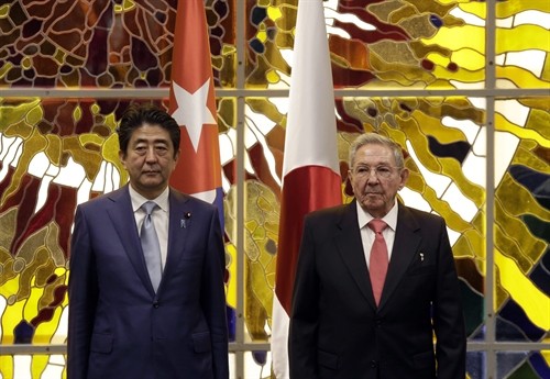 Thủ tướng Nhật Bản thăm Cuba