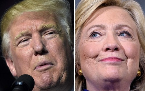 Hai ứng cử viên Hillary Clinton và Donald Trump sẵn sàng cho cuộc tranh luận trực tiếp đầu tiên
