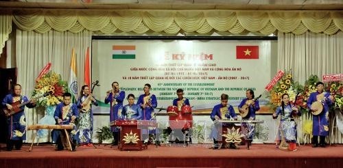 Kỷ niệm 45 năm Ngày thiết lập quan hệ ngoại giao Việt Nam - Ấn Độ