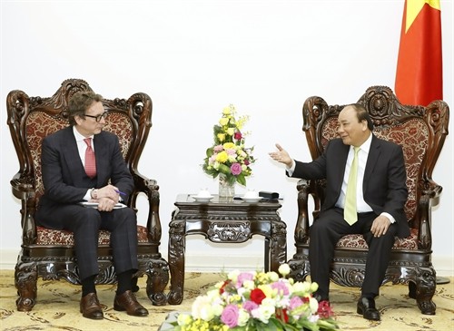 Thủ tướng Nguyễn Xuân Phúc tiếp Tổng giám đốc Harbinger Capital(Hoa Kỳ)