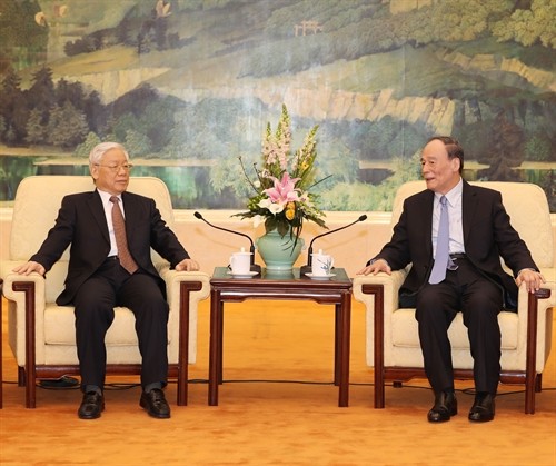 Hoạt động của Tổng Bí thư Nguyễn Phú Trọng tại Trung Quốc