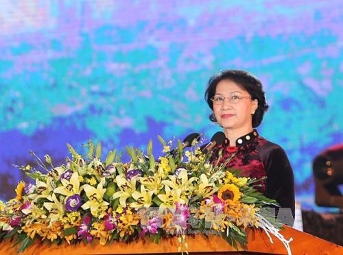 Chủ tịch Quốc hội Nguyễn Thị Kim Ngân trả lời phỏng vấn TTXVN nhân dịp Xuân Đinh Dậu 2017
