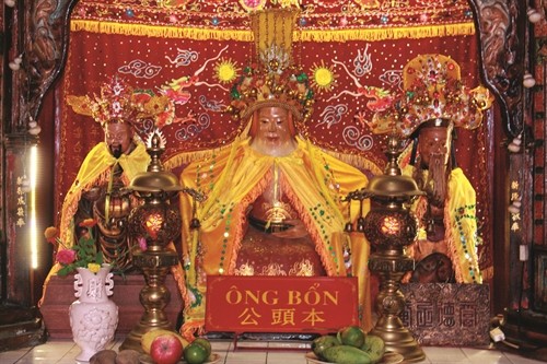 Tục thờ cúng của người Hoa ở Kiên Giang