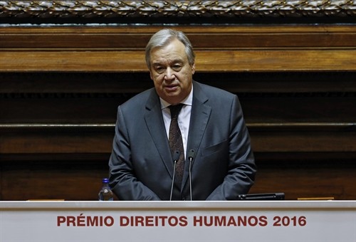 Tân Tổng thư ký LHQ Antonio Guterres: Năm 2017 ưu tiên hàng đầu cho hòa bình