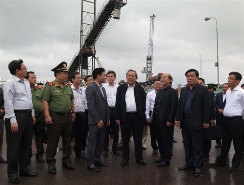 Phó Thủ tướng Trương Hòa Bình thăm và làm việc tại tỉnh Bình Định