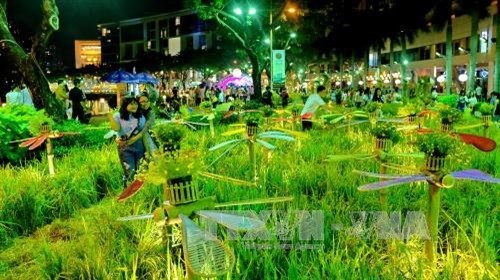 Thành phố Hồ Chí Minh: Hội chợ hoa Xuân Phú Mỹ Hưng 2017