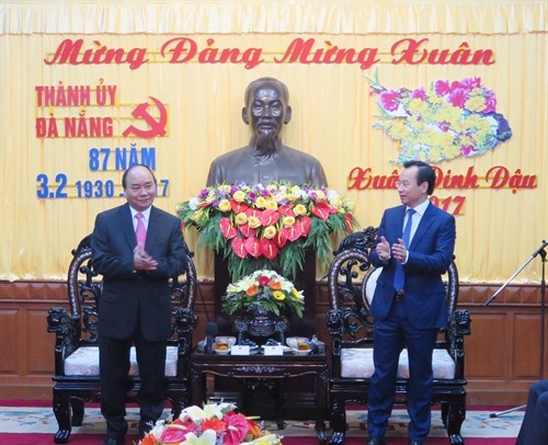 Thủ tướng Chính phủ chúc Tết Đảng bộ, chính quyền và nhân dân thành phố Đà Nẵng
