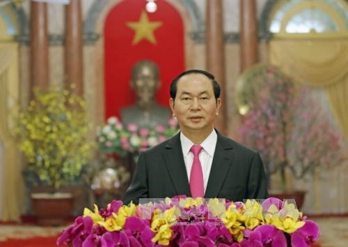 Thư chúc Tết - Xuân Đinh Dậu 2017 của Chủ tịch nước Trần Đại Quang