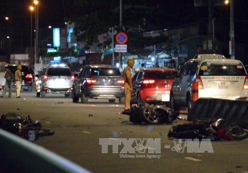 Thành phố Hồ Chí Minh: Ô tô gây tai nạn liên hoàn khiến nhiều người bị thương