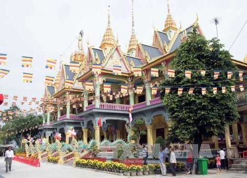 Khánh thành ngôi Sala chùa Khmer có tổng kinh phí xây dựng gần 16 tỷ đồng