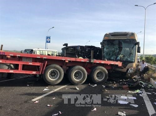 Tai nạn liên hoàn trên cao tốc Thành phố Hồ Chí Minh - Long Thành - Dầu Giây