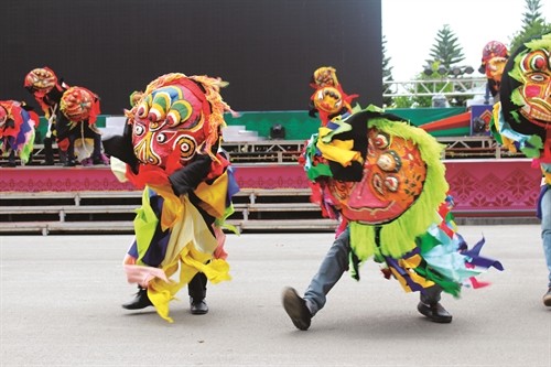 Múa Sư tử mèo - nét văn hóa đặc sắc của người Nùng xứ Lạng