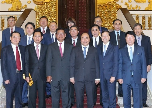 Thủ tướng Nguyễn Xuân Phúc tiếp Phó Thủ tướng, Bộ trưởng Nội vụ Campuchia