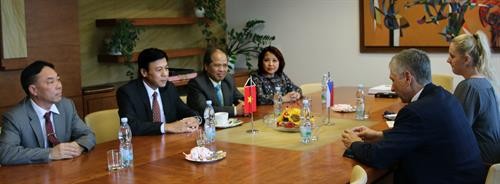 越南与捷克各地促进合作关系