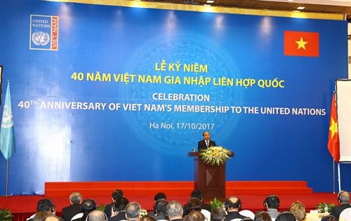 政府总理阮春福出席越南加入联合国40周年纪念典礼