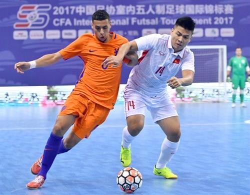 2017中国足协室内五人制足球国际锦标赛：越南居第三位
