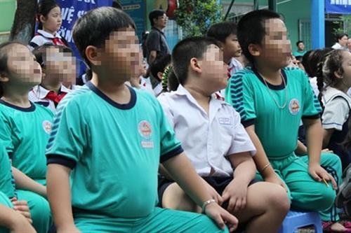 越南各大城市儿童肥胖人数剧增